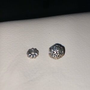2 for 1 Pandora charms silver